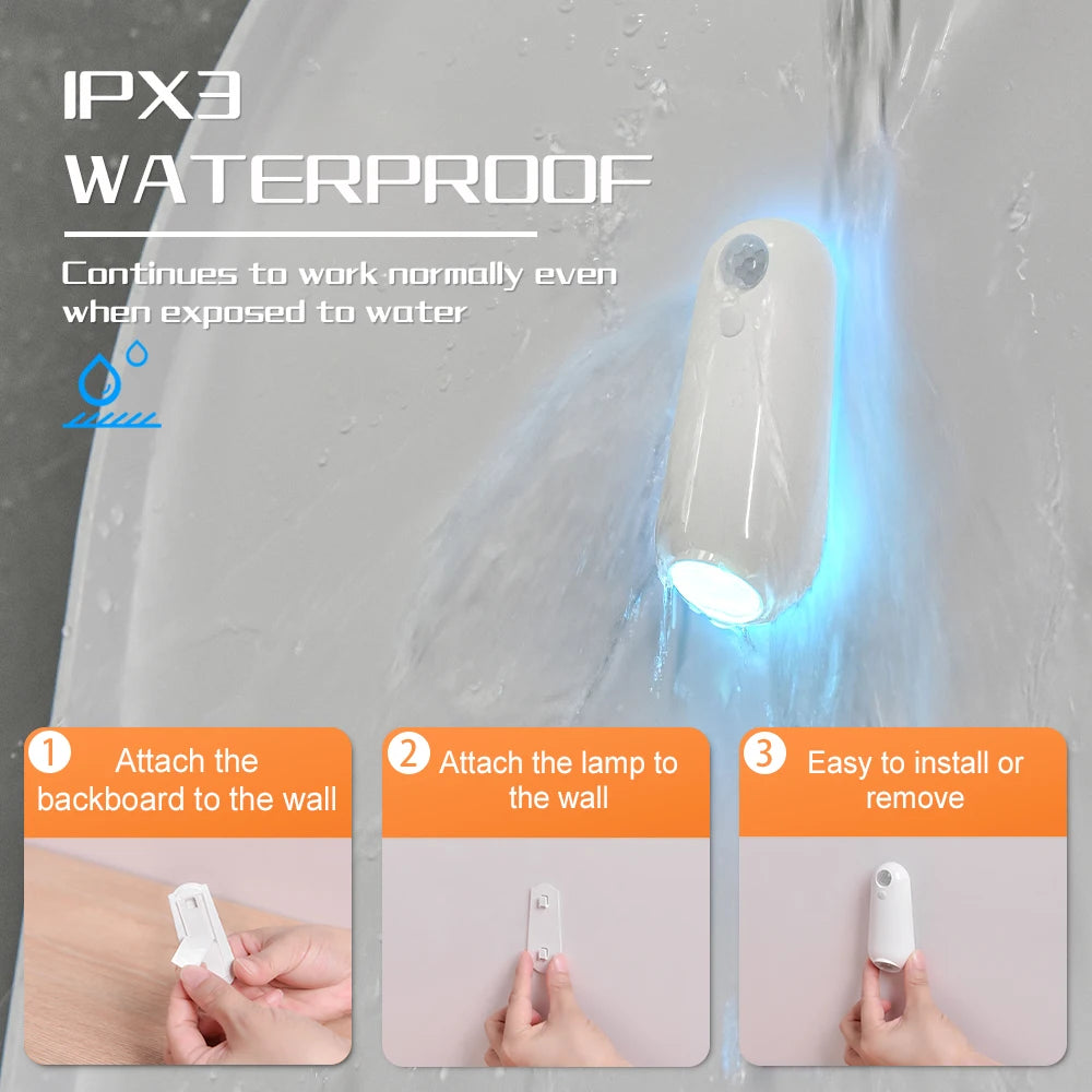 Toilet Night Light Motion Sensor