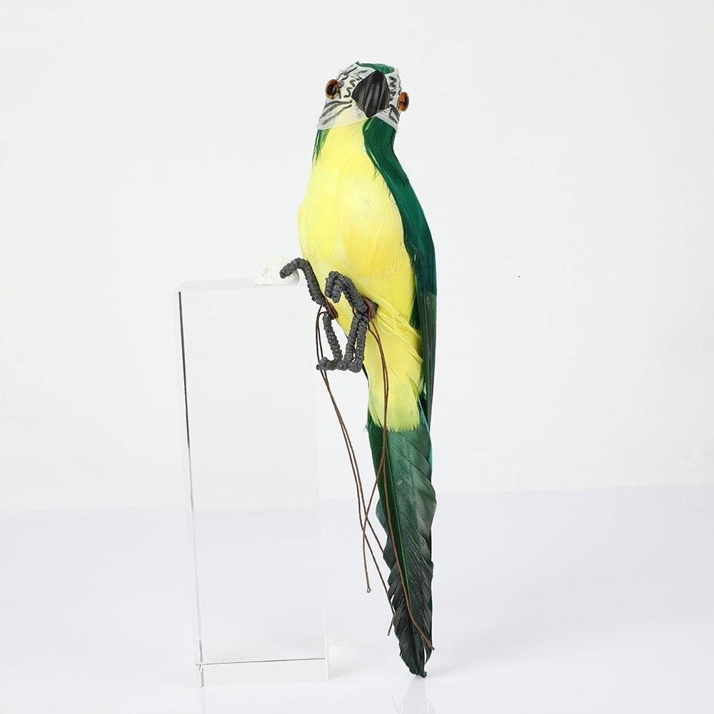 25/35cm Handmade Parrot Garden Props