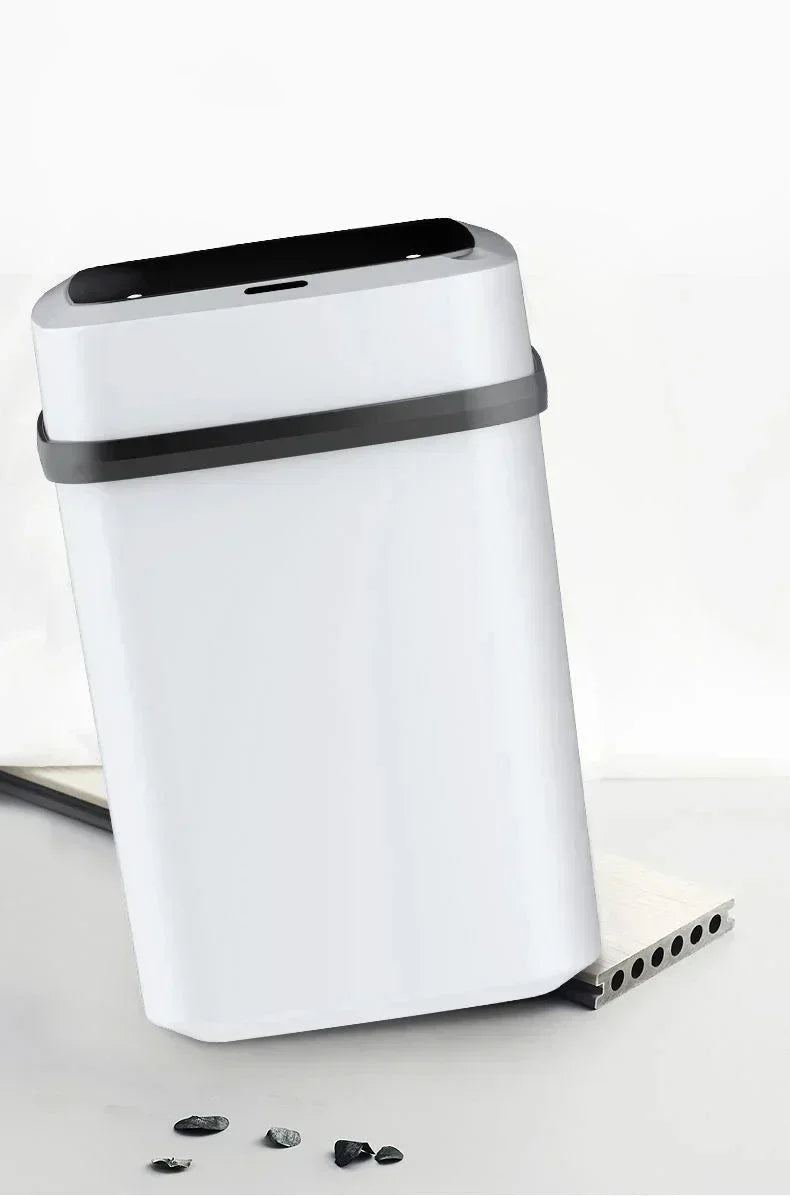 13L Household Kitchen Touchless Open Lid Trash Can