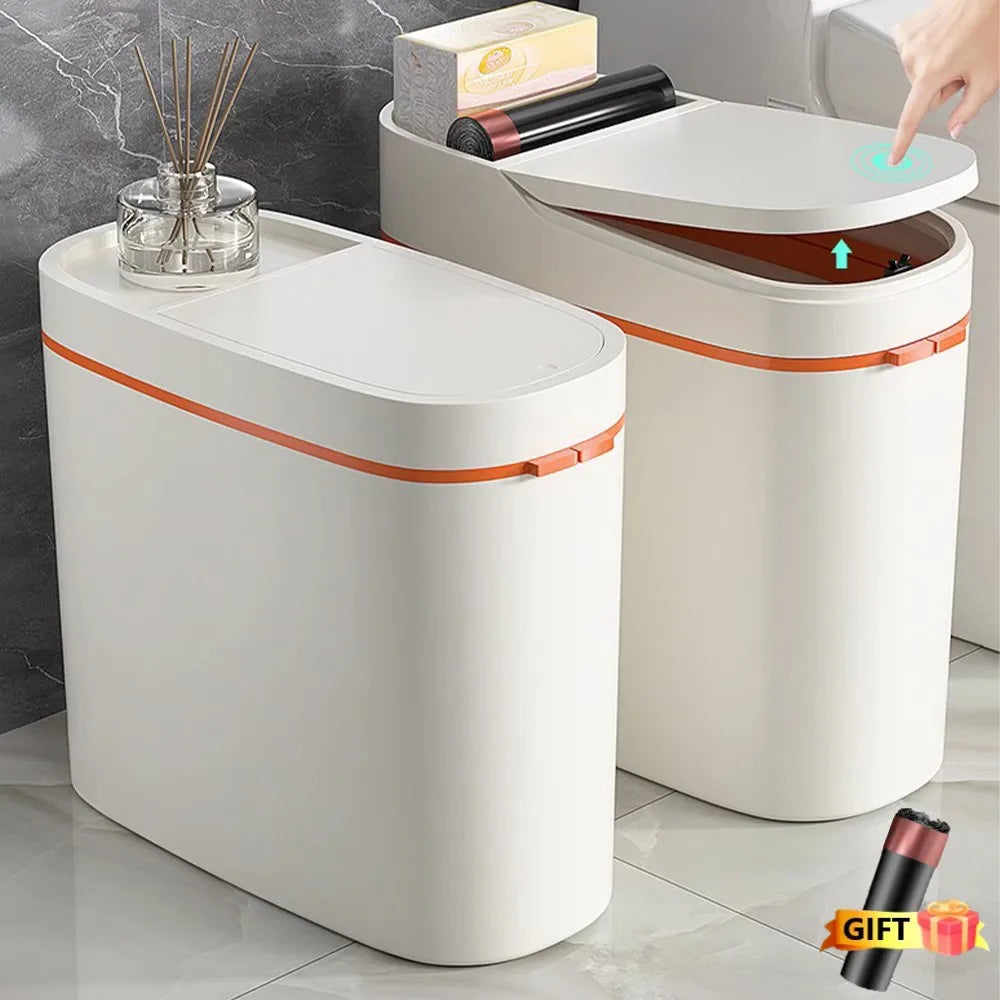 Bathroom Trash Can Wall Mounted