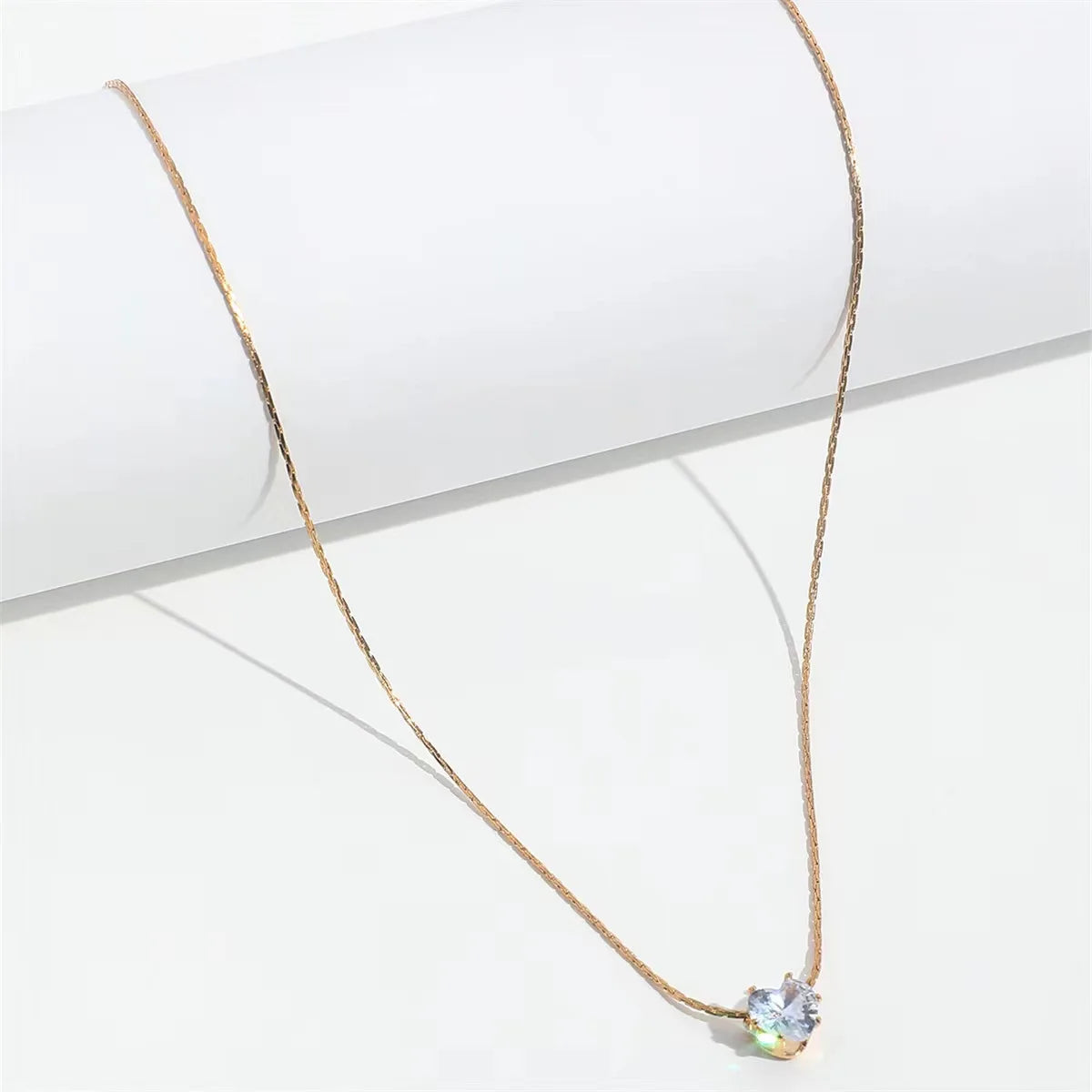 Minimalist Zircon Necklace
