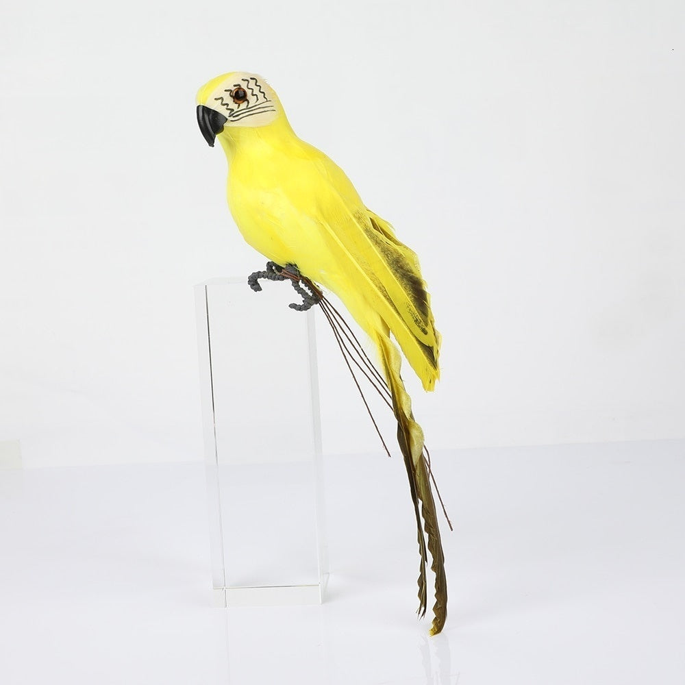 25/35cm Handmade Parrot Garden Props