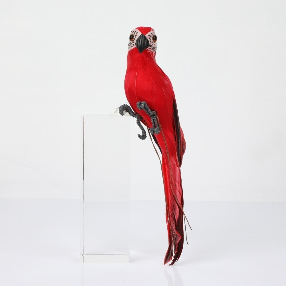 25/35cm Handmade Parrot Garden Props