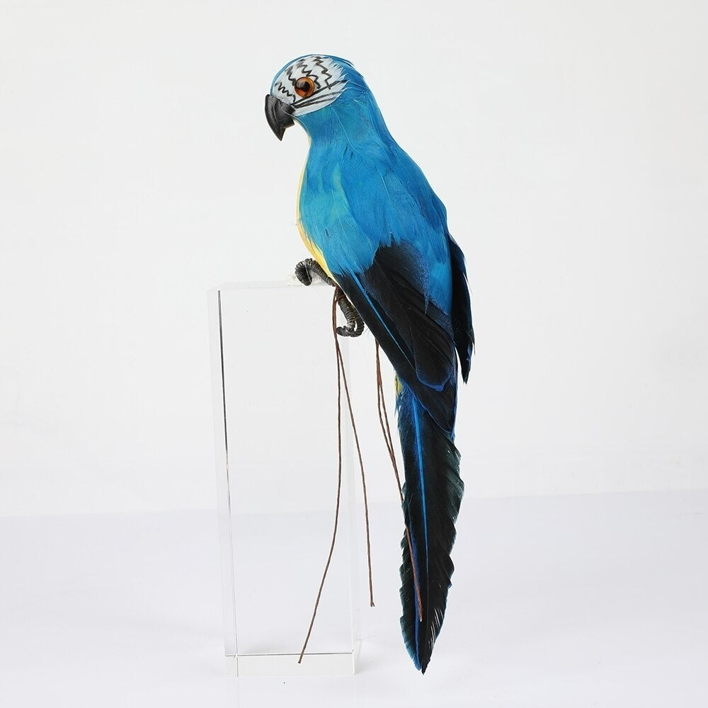 25/35cm Handmade Parrot Garden Props