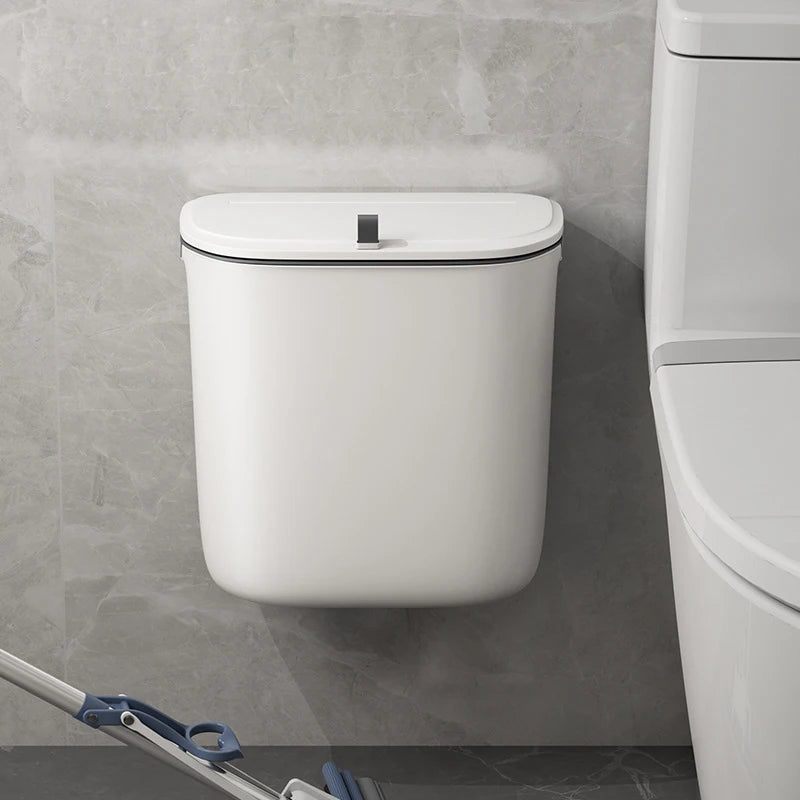 Bathroom Trash Can Wall Mounted