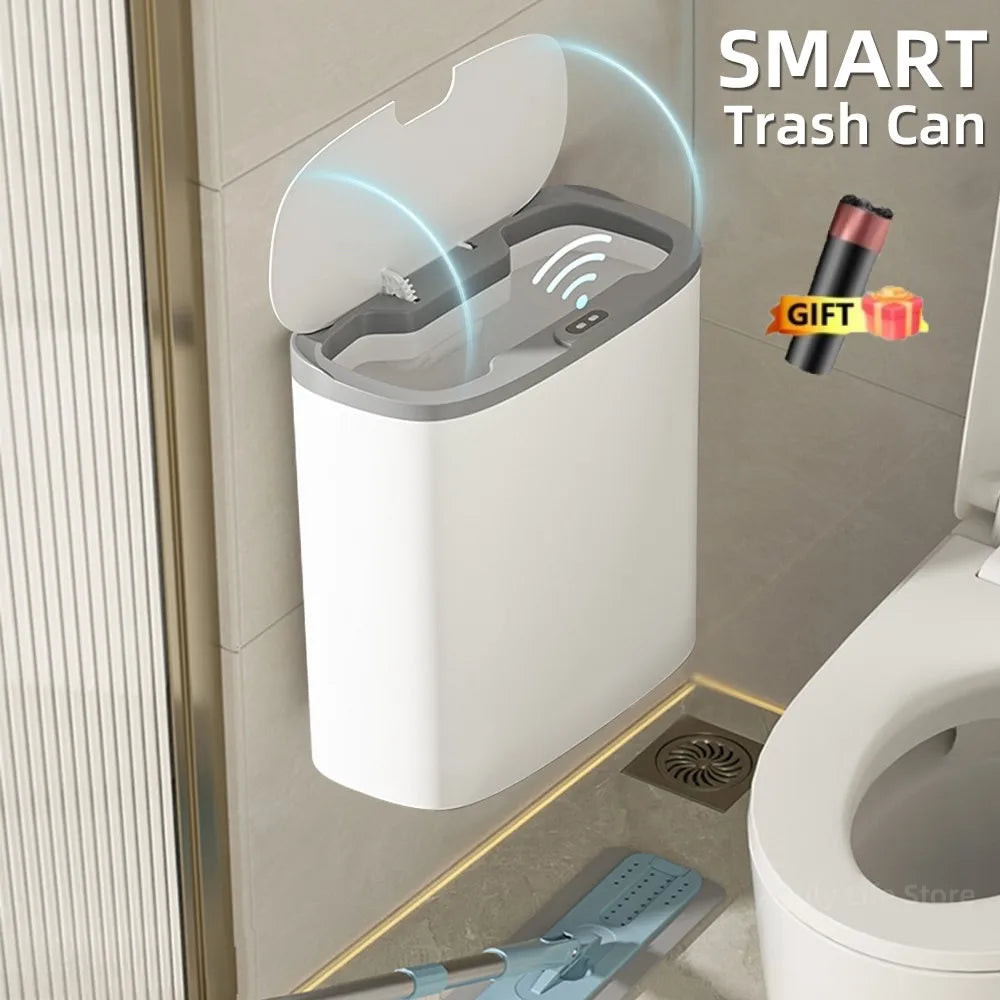 Bathroom Trash Can Wall Mounted