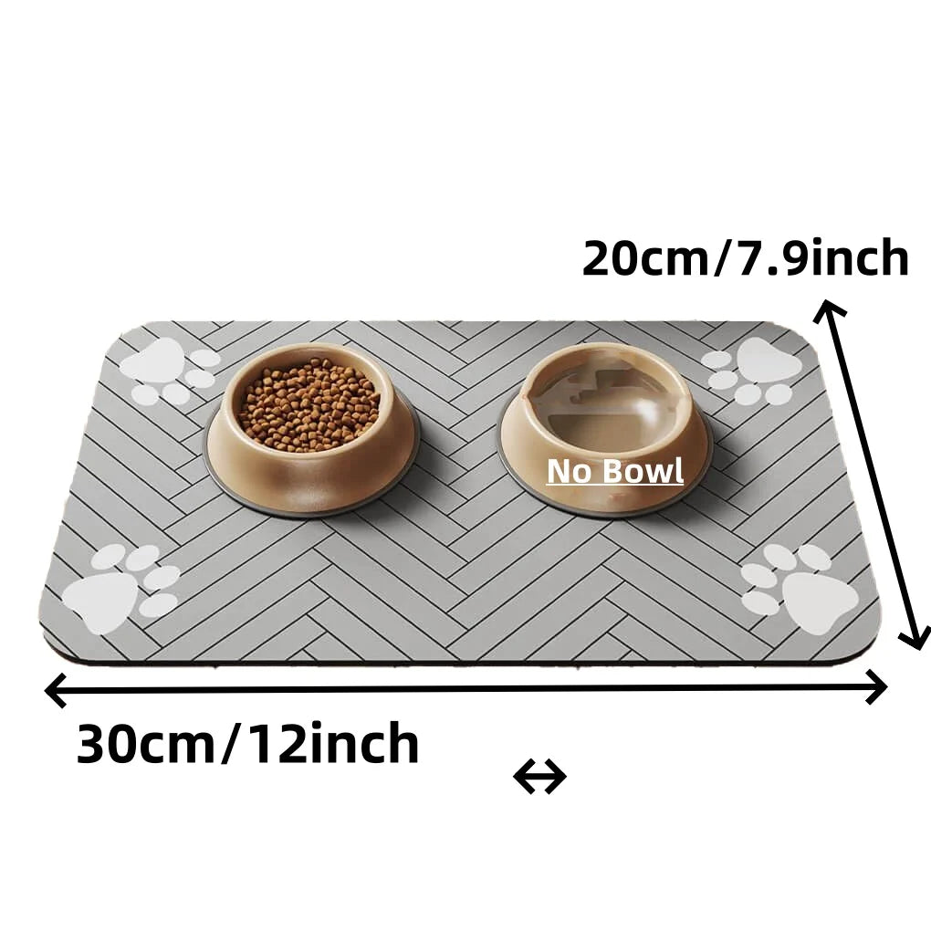 Pet Placemat for Food and Water Bowl