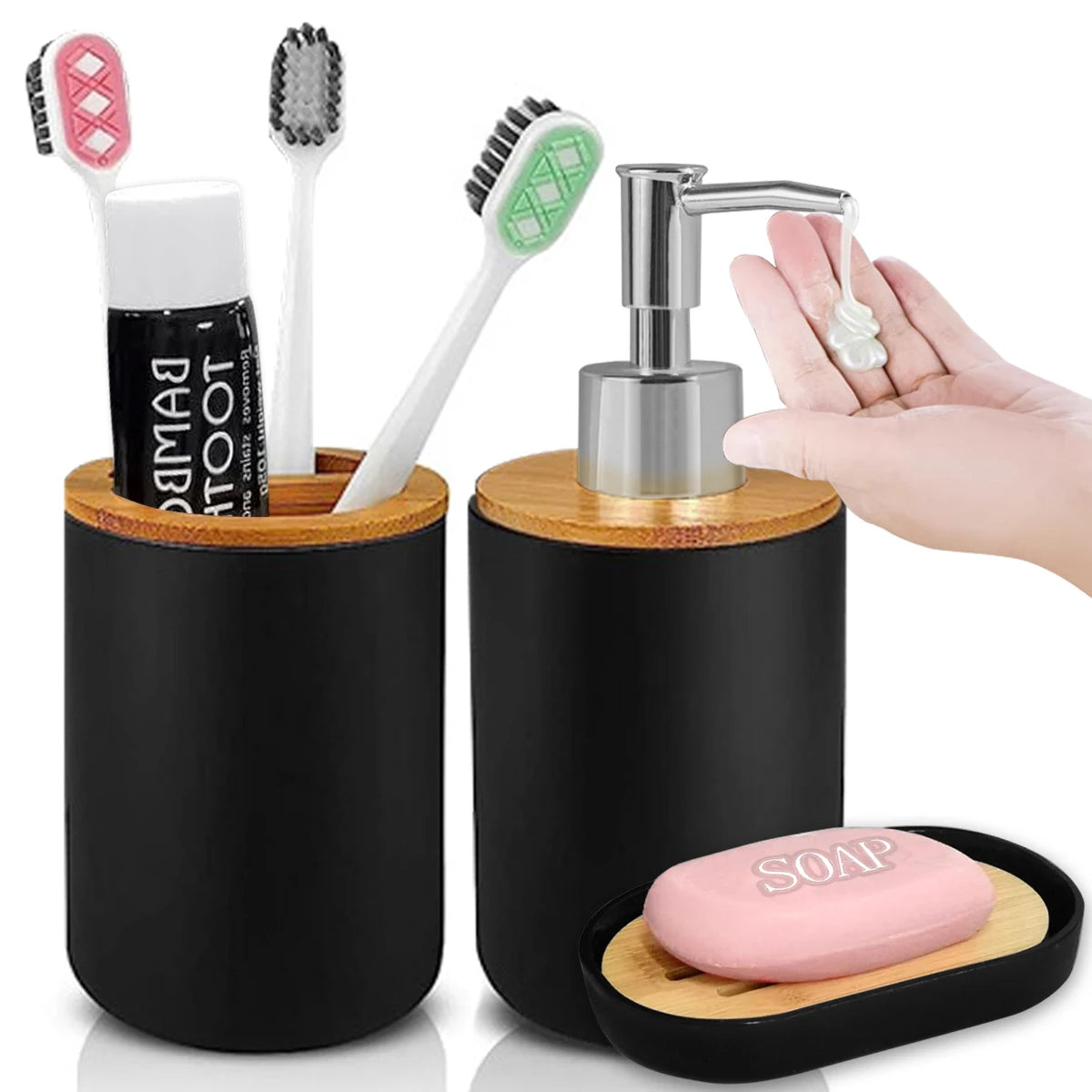 Toothbrush Holder and Soap Box