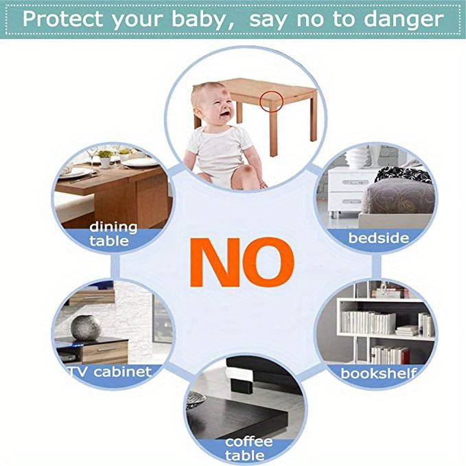 Baby-Safe Clear Corner Guards