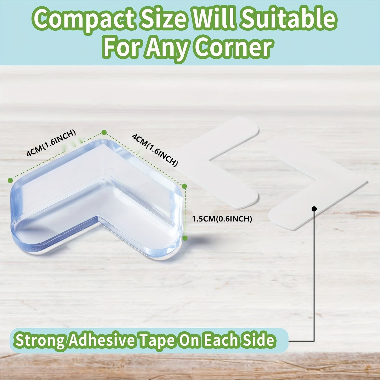 Baby-Safe Clear Corner Guards