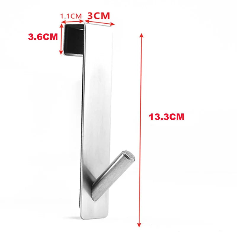 Stainless Steel Over-Door Hooks