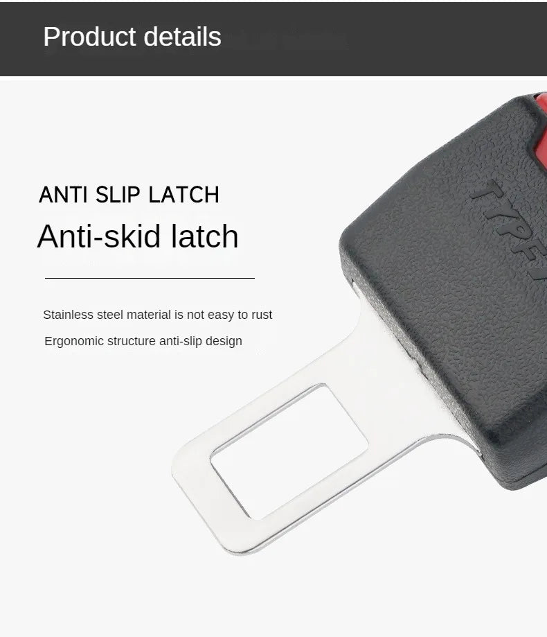 Car Seat Belt Clip Extension