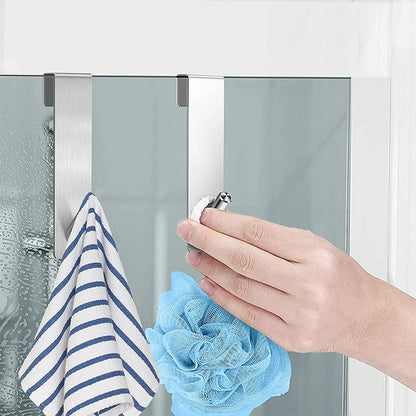 Stainless Steel Over-Door Hooks