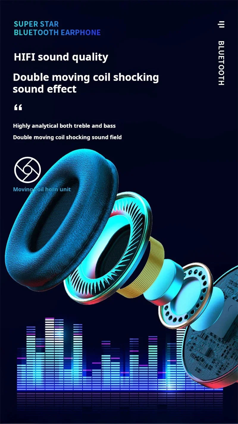 Blutooth Gaming Headphones