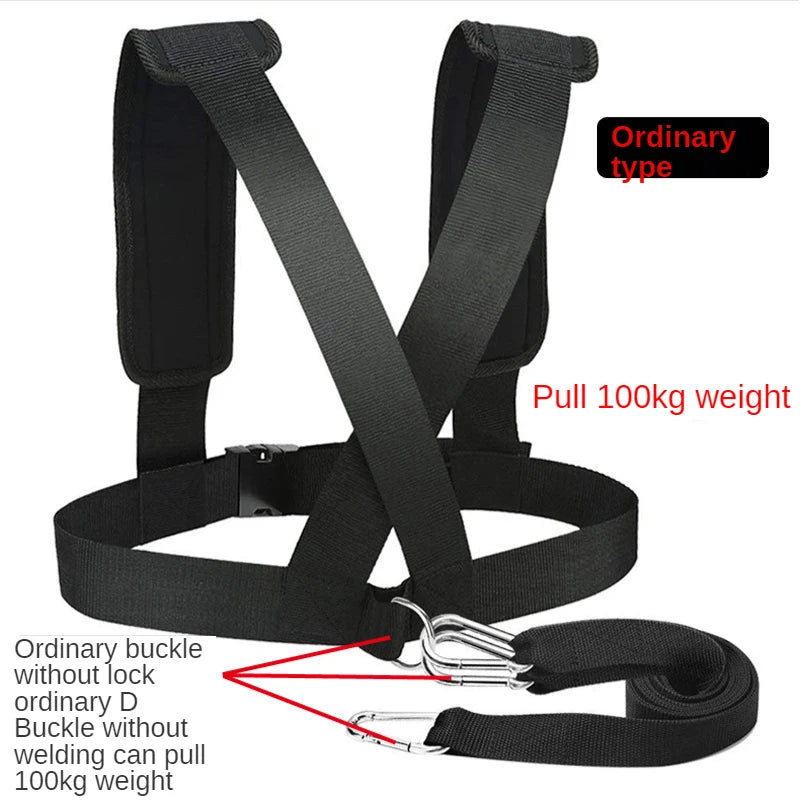 Shoulder Harness Gym Pull Strap