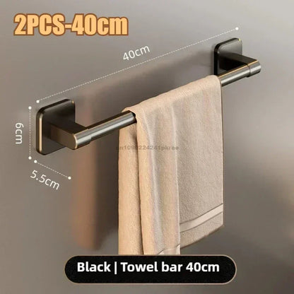 Wall Mounted Towel Rack