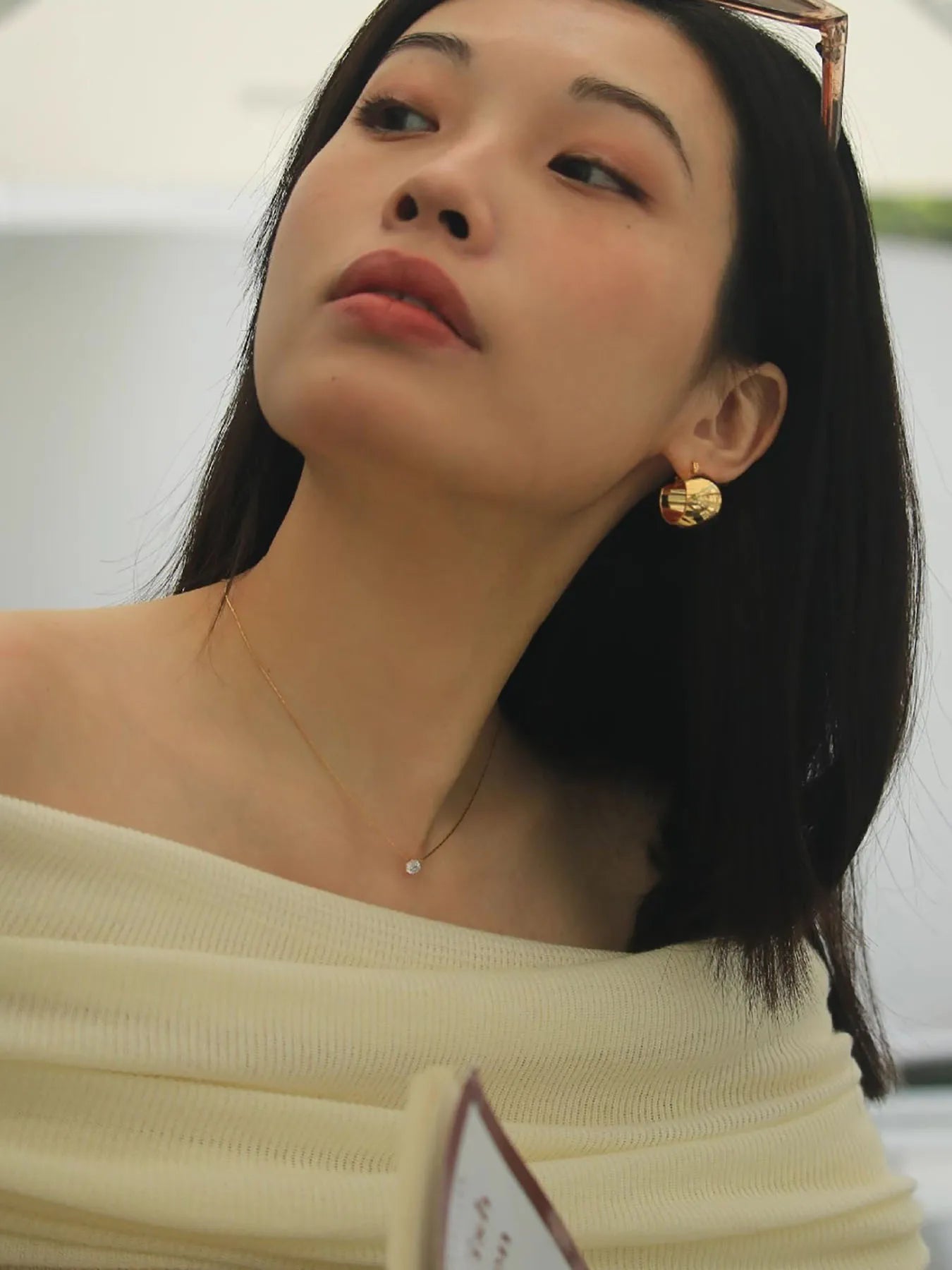 Minimalist Zircon Necklace