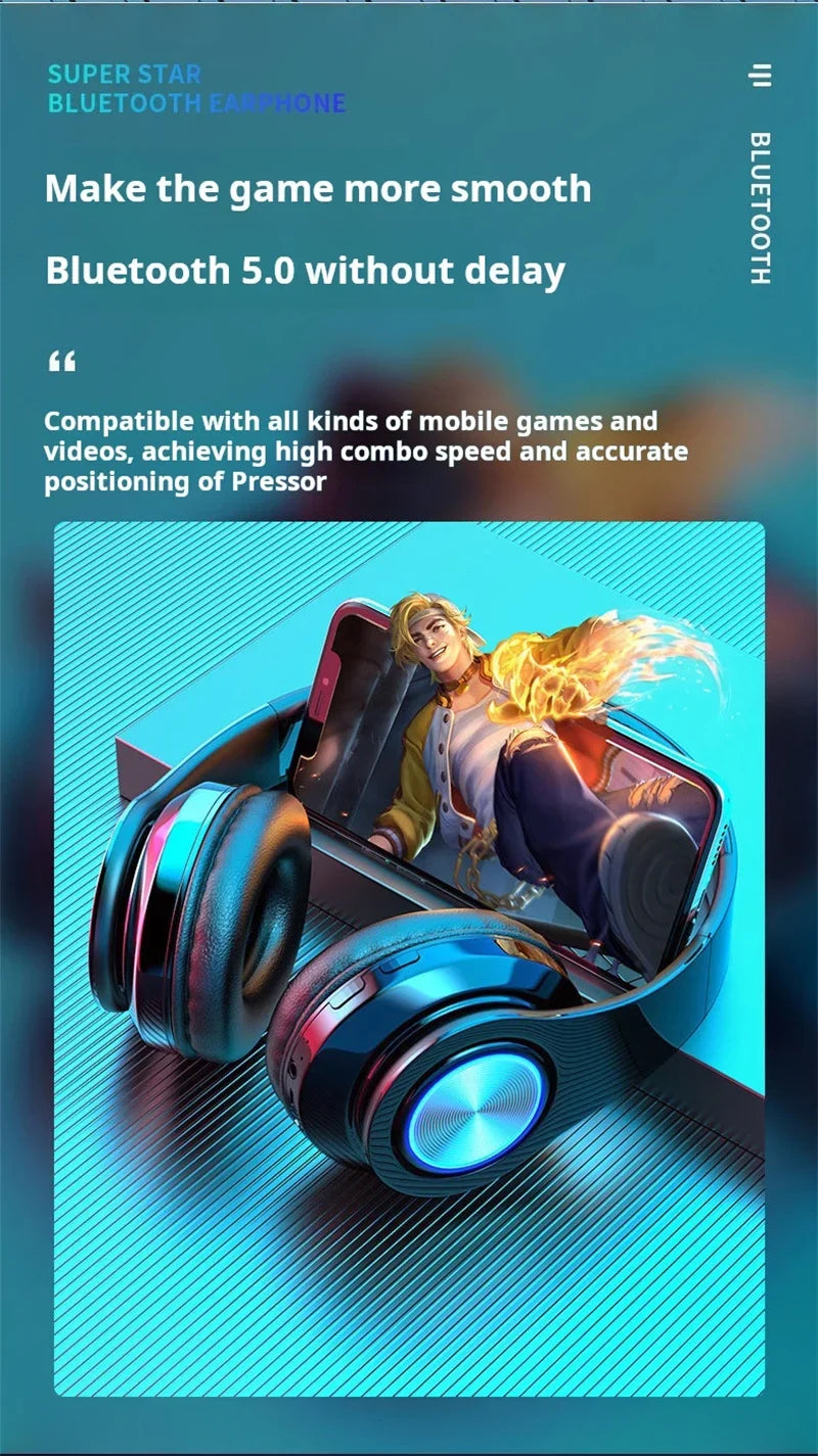 Blutooth Gaming Headphones