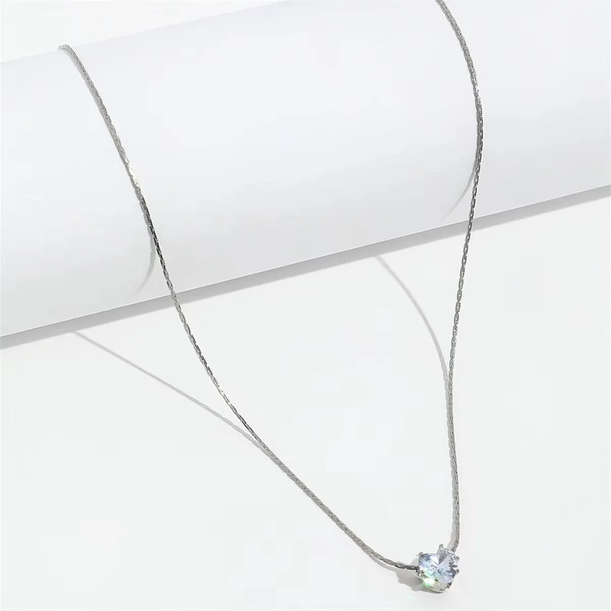 Minimalist Zircon Necklace