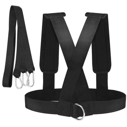 Shoulder Harness Gym Pull Strap