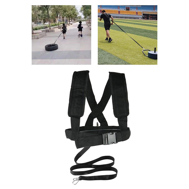 Shoulder Harness Gym Pull Strap