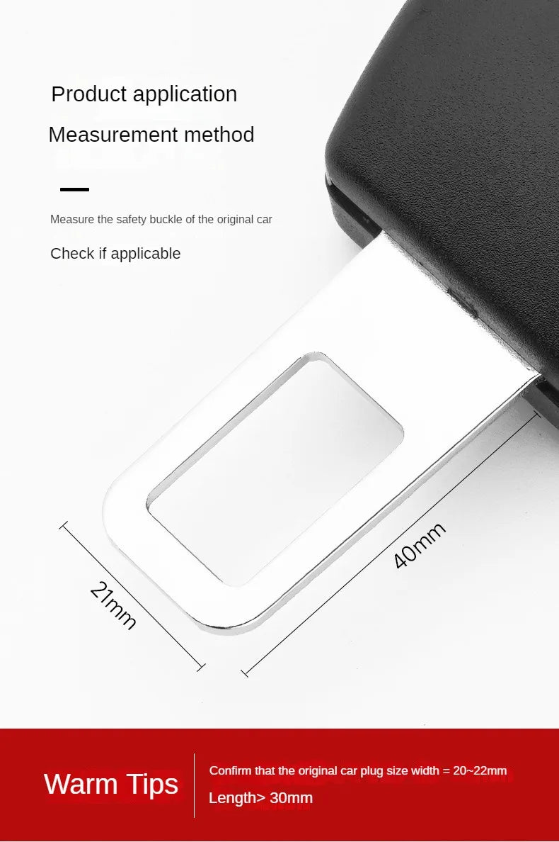 Car Seat Belt Clip Extension