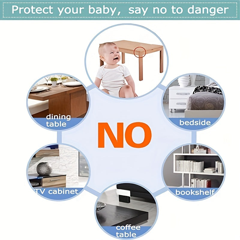 Baby-Safe Clear Corner Guards